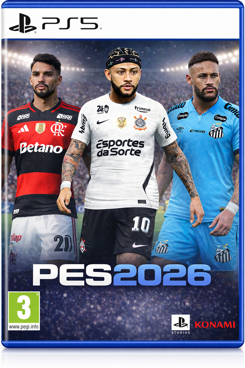 PES 2026 PS4/PS5 I ATUALIZADO ! Combo pes21+Option file26 !