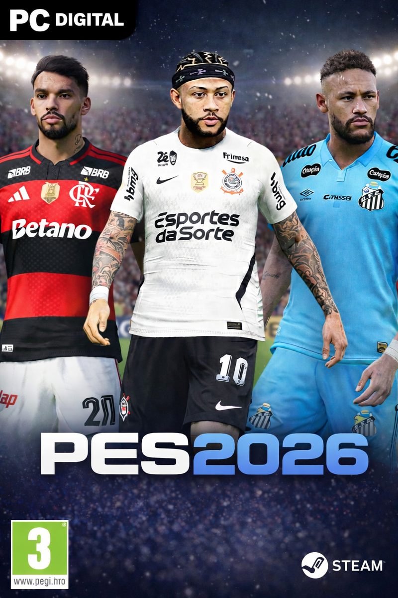 PES 2026 I PC 100% ATUALIZADO I JOGO+PATCH+INSTALAÇÃO !