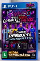 PES 2020 PS4 Secundária + OPTION FILE ATUALIZADO 2026/27