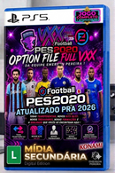 PES 2020 PS5 Secundária + OPTION FILE ATUALIZADO 2026/27