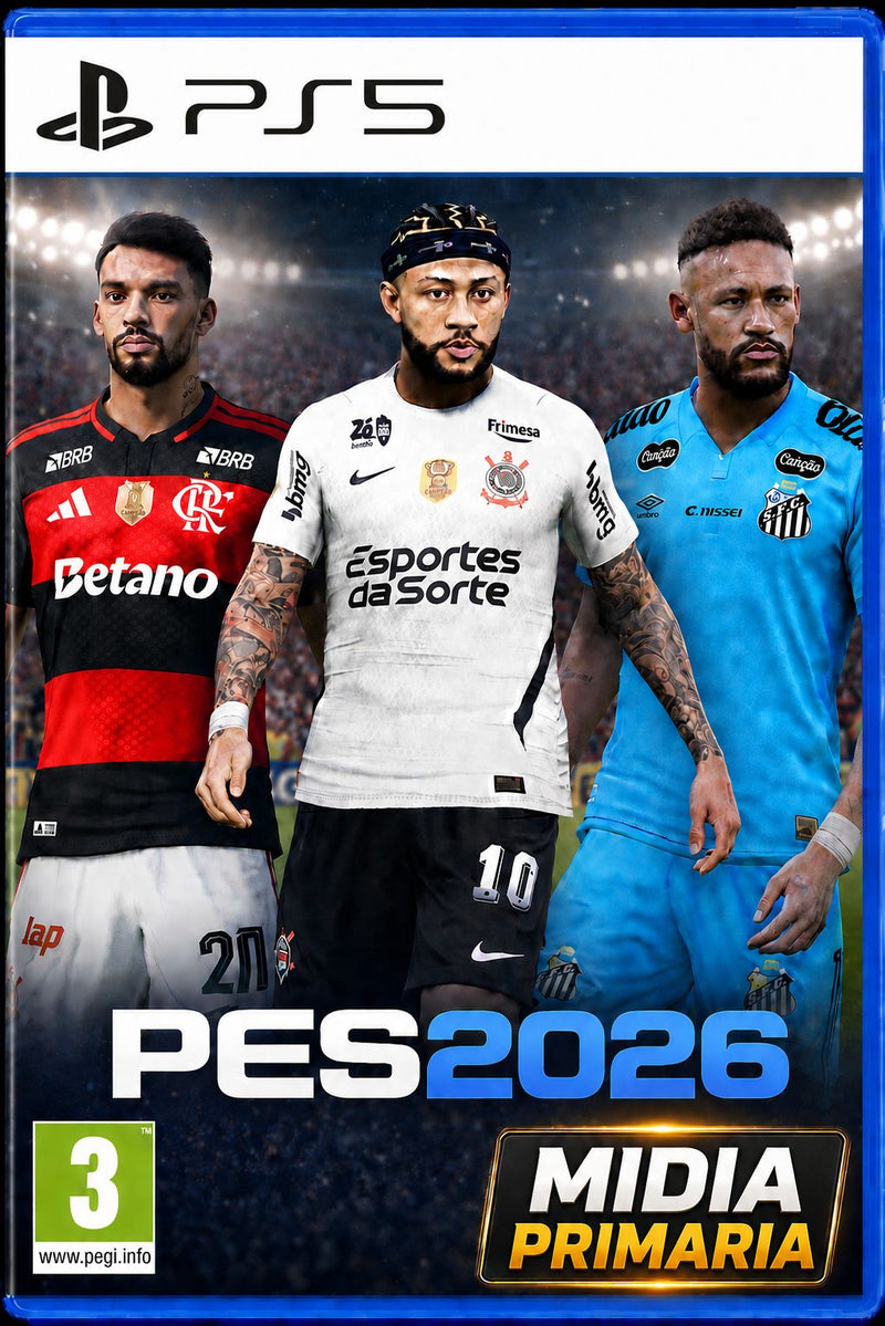 PES 2026 PS5 I ATUALIZADO ! Combo pes21+Option file26 ! Primaria