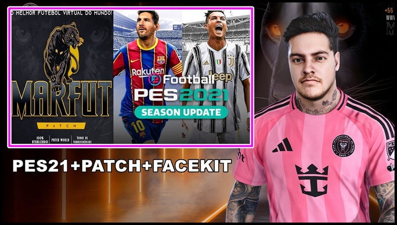 PES21 + PATCH + FACEKIT I PES26 COMBO COMPLETO !